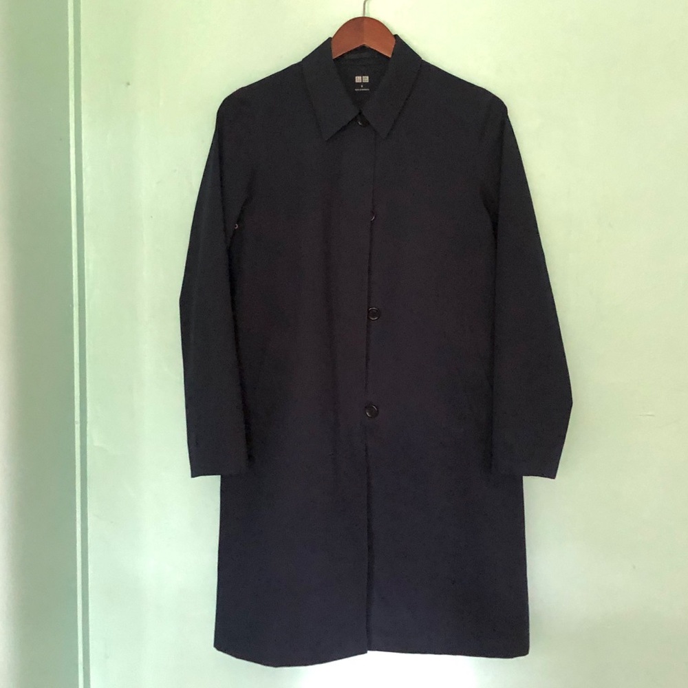 Uniqlo BLOCKTECH Soutien Collar Coat